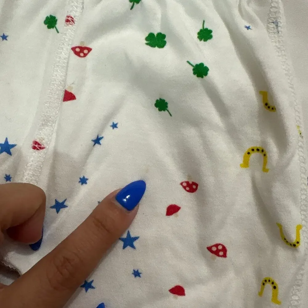 Hanna Andersson Baby 0-3M Saint Patrick Theme March Printed Outfit Pajamas - Picture 4 of 5